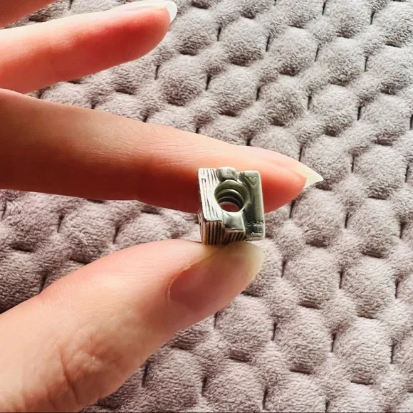 Pandora Study Pile of Books Textbook Wise Owl 925 Sterling Silver Charm #790536 - Picture 4 of 4